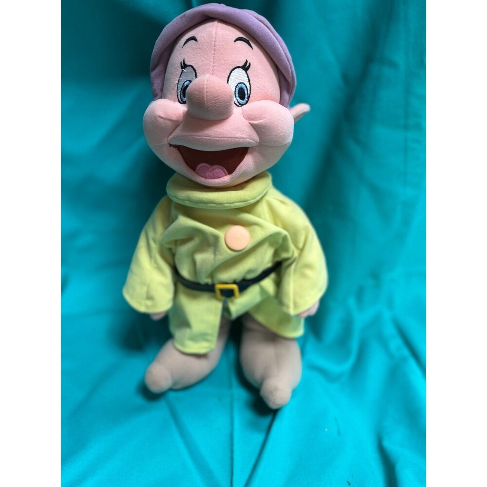 Walt Disney Company Plush Dopey Doll 14" Snow White And The Seven Dwarfs